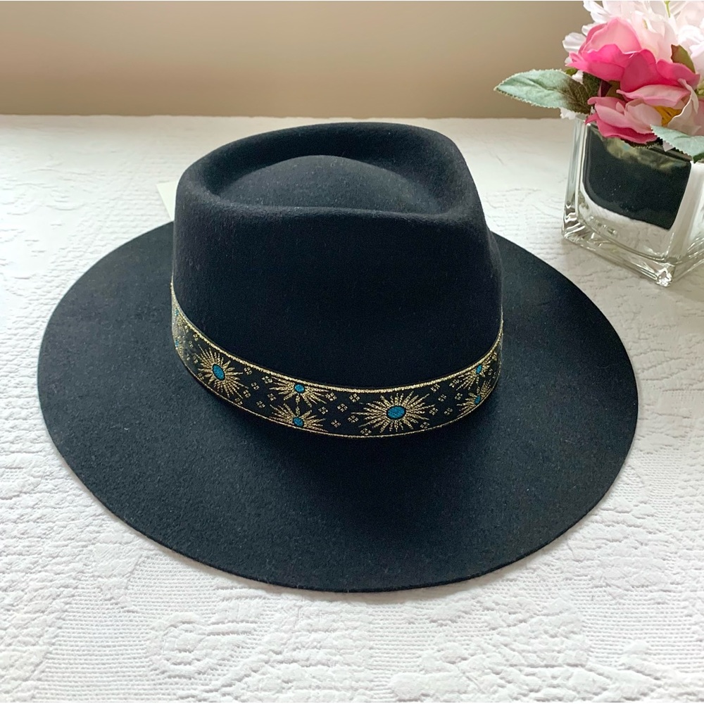 NWT Lack of Color Phoenix Vintage Ribbon Fedora - Picture 5 of 16
